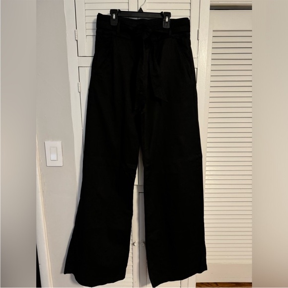 NWOT Veronica Beard Black Mohan Wide-Leg Pants - Picture 4 of 6